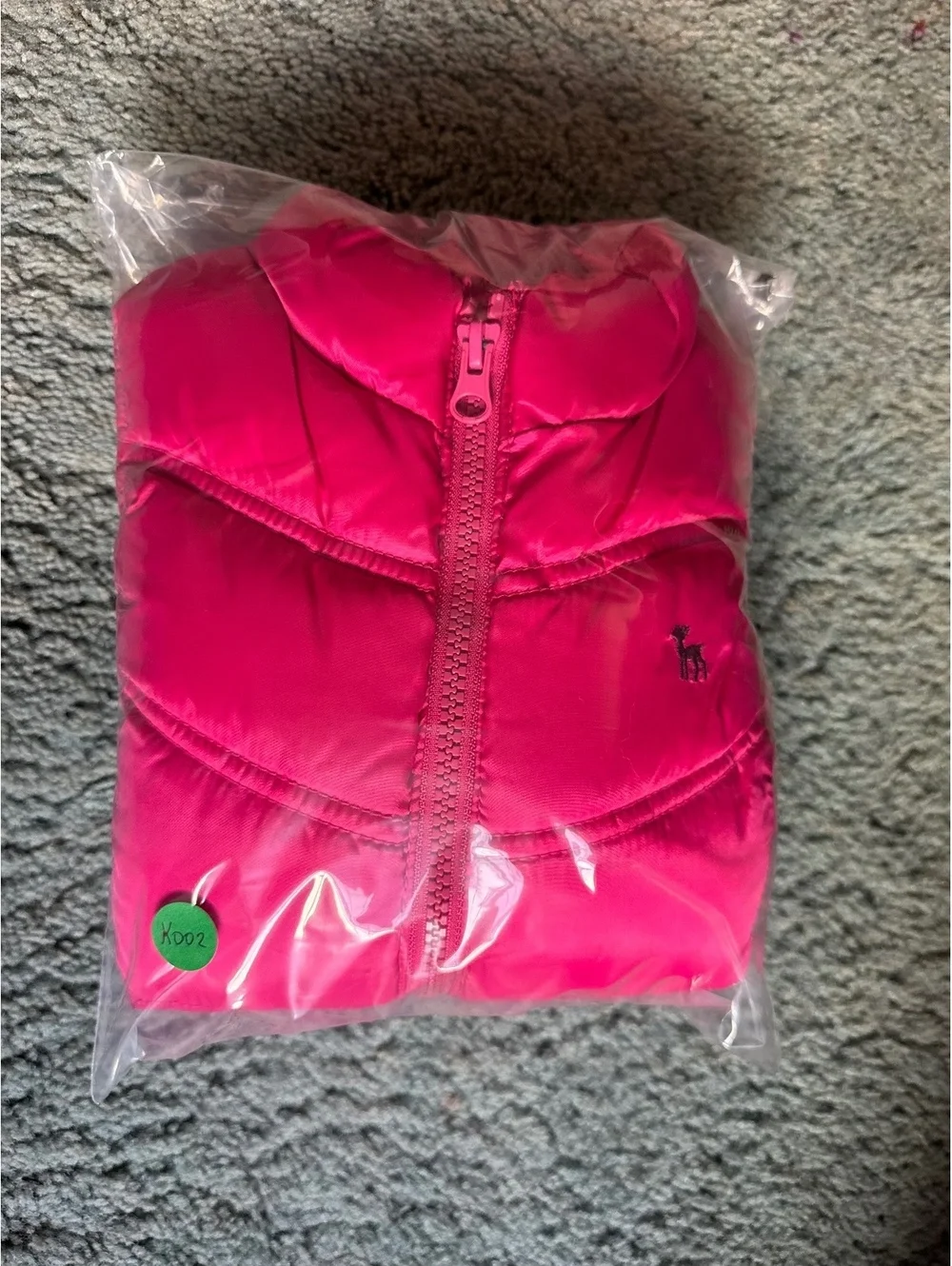 Old Navy Girls Pink Puffer Vest Small